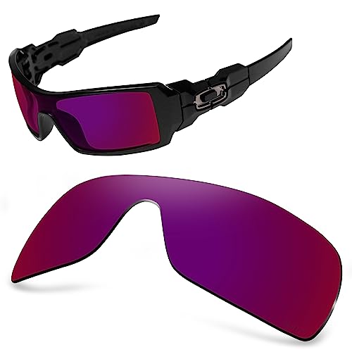 Image of ANSI Z87.1 Replacement Lenses Compatible with Oakley Oil Rig Sunglasses