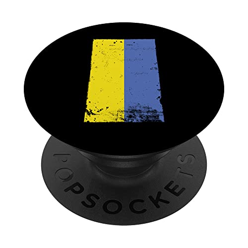 Ukrainian Pride Travel Vacation Ukraine Flag PopSockets PopGrip Intercambiable