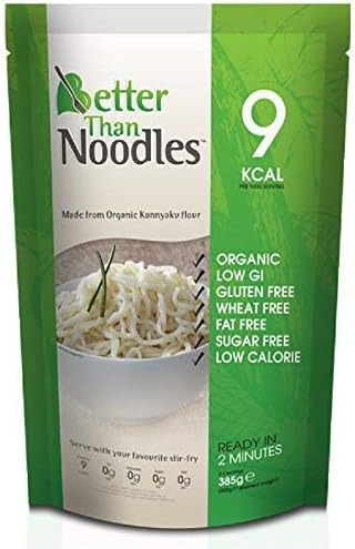 Better Than Noodles Organic Gluten Free Noodles shapes 385g (Pack of 10)
