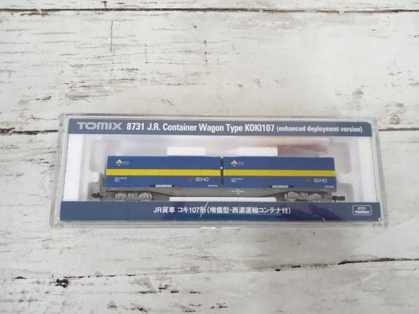 Amazon | 6.Nゲージ TOMIX 8731 JR貨車 コキ107形(増備型・西濃運輸