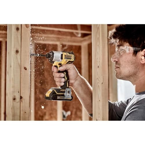 DEWALT Chave de impacto sem fio sem escova de 20V MAX* 1/4