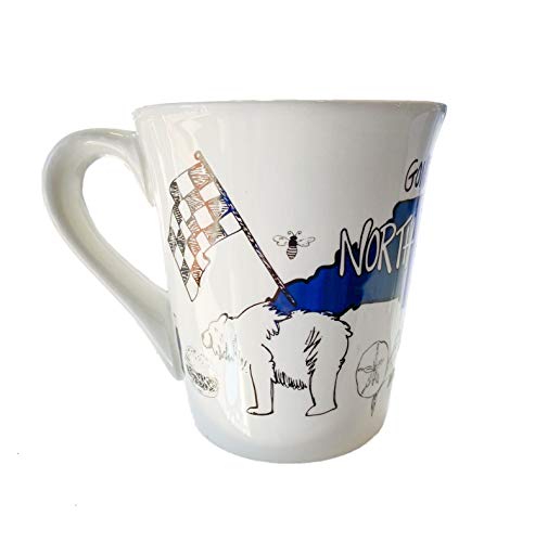 Shrunken Head Brand NC Coffee Mug Chapel Hill Fan Shop