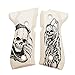 Hogue 92026 Beretta 92 Polymer Grip Panels, Scrimshaw Ivory, Grim Reaper