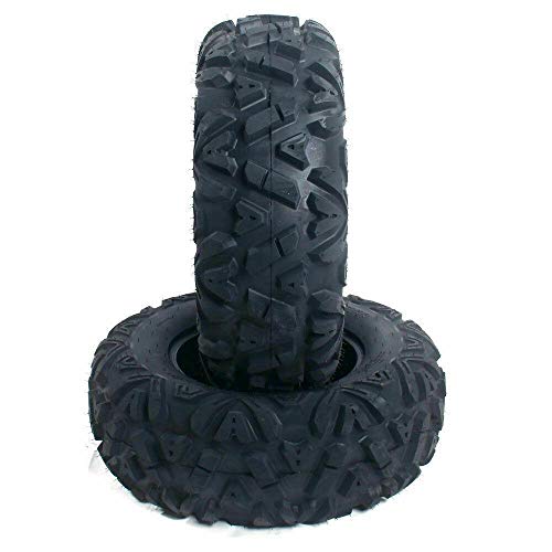 Image of TUFFIOM 23x7-10 ATV Tires Set of 2 for All Terrains, Mud Sand Off-road ATV UTV Tire for Trail Vehicles, 4 PR, Deep Tread, Tubeless