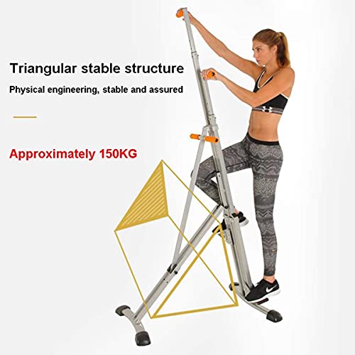 Image of Vertical Climber Machine Home Folding Simulation Stepper Trainer Home Gym Exercise Folding Climbing Machine Exercise BIK