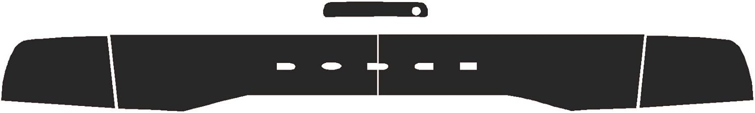 Precut Vinyl Tint Cover for 2011-2014 Dodge Charger Taillights (20% Dark Smoke)