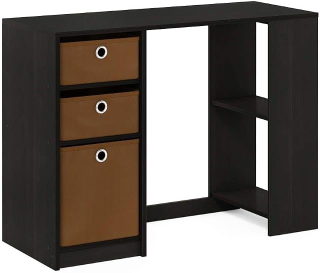 Furinno JAYA Modern Computer Desk, Writing Desk, Study Desk, Espresso