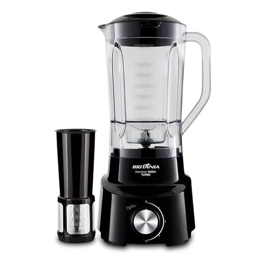 Liquidificador, Diamante, 900w, Preto, 110v, Britânia