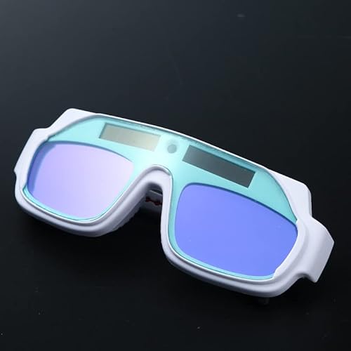 MOOKEENONE Óculos de proteção para olhos soldador com lentes escuras automáticas movidas a energia s