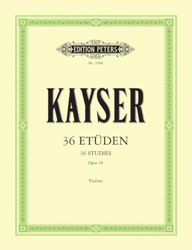 36 Etüden op. 20 
