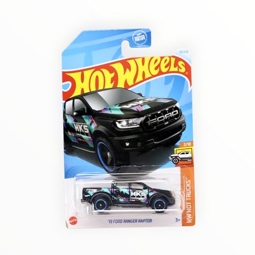 Mattel Hot Wheels Ford Ranger Raptor escala 1:64 miniatura 4