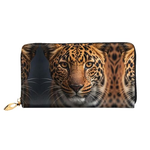 Pochette à deux volets léopard : le porte-monnaie de soirée