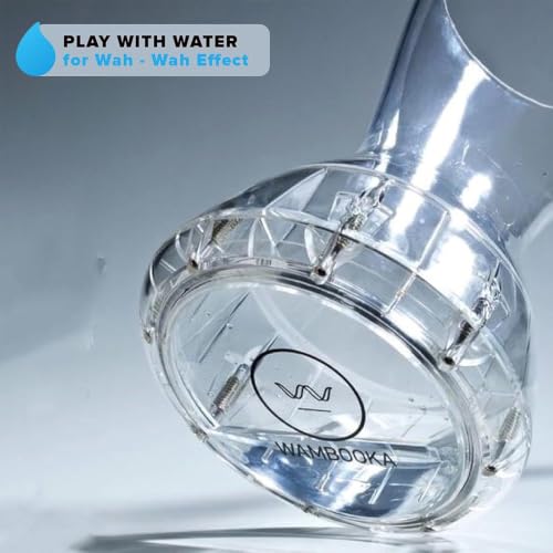 Image of DRSK-SET875 Touring Series Diamond Wet & Dry Darbuka Combo | 8.75 inch Head with 3 Replacement Skins (Transparent, Red Lava & Camel Race) | Includes Bag, Allen Key & Learning Course | Clear