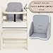Sitzverkleinerer für Hochstuhl Baby Sitzkissen Stuhl - Kinder Sitzauflage für Hauck und Stokke Kinderhochstuhl High Chair Cover für Kinderstuhl Babystuhl und Hochstühle Galaxie