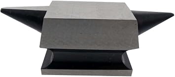 4.5" Double Horn Jeweler Anvil | Compact & Versatile | 1.5 Lbs | Case Hardened Steel | Ideal for Metalworking and Crafting