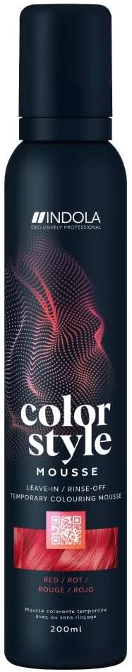 Indola Color Style Mousse Red 200ml