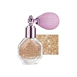 DLZZRS Highlighter Powder Spray, Shimmering Powder High Gloss for Face Body & Hair, Long-lasting Glitter Waterproof Face Highlighter Spray for Women Halloween Party or Daily Wear (#04 LIGHT BROWN)