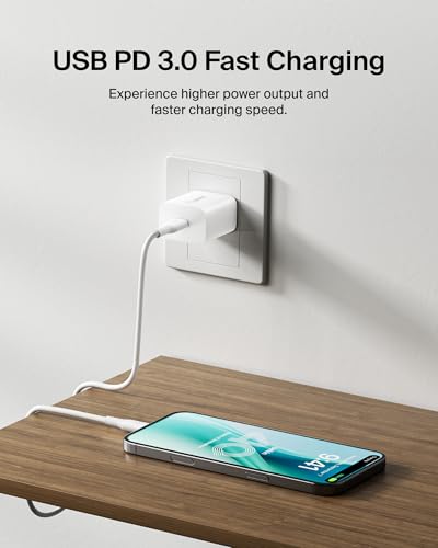 image for Belkin USB C Charger Block 20W, iPhone Charger Fast Charging - iPhone 