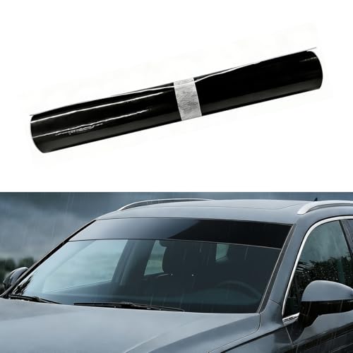 QEUOBUE Car Windshield Banner Sticker Decal, 53.3
