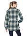 Carhartt Women's Hubbard Sherpa Lined Shirt Jac Shirt, Balsam Green, Extra Small