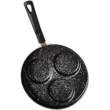 Handheld Breakfast Pan Nonstick Frying Pan for Eggs Pancakes Multi-function Kitchen Tool Convenient Cooking for Gas Induction Stoves for Quick Breakfasts