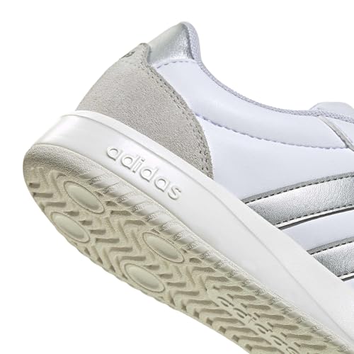 adidas Damen VL Court FC Shoes, FTWR White/Silver met./Grey one, 42 EU – Ansicht 4