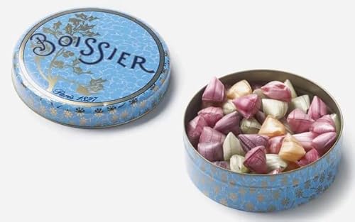 Generic - Maison Boissier Maître Confiseur - Berlingots | Berlingots Candies - Süßigkeiten Box verschiedene Leckereien | aus Frankreich - 300gr metall Geschenkbox