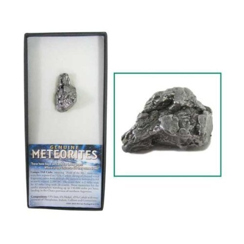 SILVER STREAK Small Hunk Of Genuine Meteorites Approx 4,200 Years Old Approx 1-1/4" X 3/4" X 1/2"