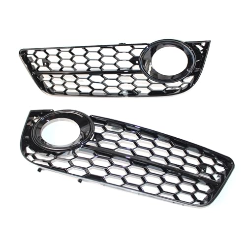 Grille de phare antibrouillard maille anti-gravillons pour pare-chocs avant de voiture