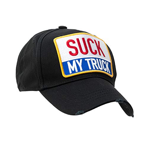 DSQUARED2 D2 Original Baseball Cap, Mütze 'Suck My Truck' schwarz