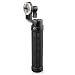 CAMVATE Aluminum Rosette Rubber Handle Grip for ARRI Style Rosette(Black,M6 thread,31.8 mm)