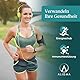 Aligma Bio-Chlorella-Pulver 250 g zur Stärkung des Immunsystems, Super Grüns-Pulver, natürliche Quelle für veganes Protein, Mineralien und Vitamine | Wiederverschließbare Verpackung