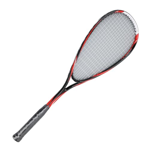 Raquete de Squash, Raquete de Cabo de Espuma Com Superfície Grande para Crianças Iniciantes (Rosa)
