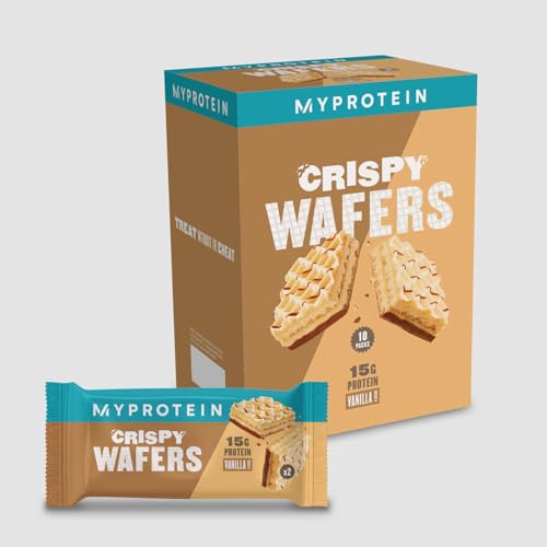 Protein Wafers Vanille My Protein | Gaufrettes protéinées 10x40g pour collation