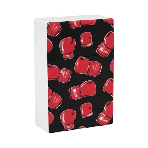 Red Boxing Gloves Cigarette Case 20s Smoking Accessories