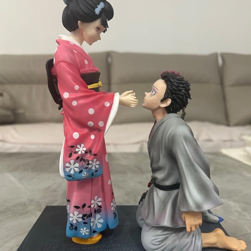 Image of Akaza and Koyuki Figure Theatrical Release Anime 1 /7 PVC Figurine Statue