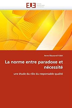 Paperback La norme entre paradoxe et nécessité [French] Book