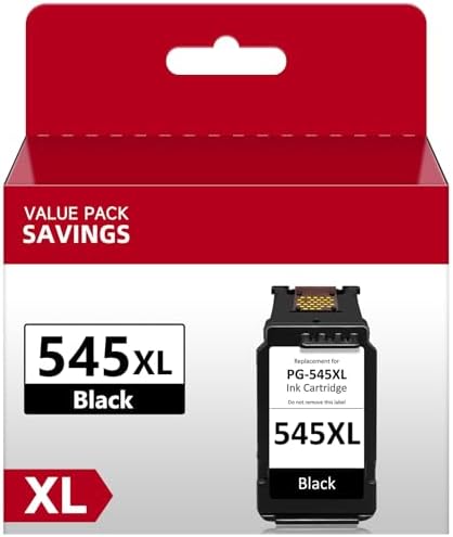 Economink Druckerpatronen 545 PG-545 XL Kompatibel für Canon 545, 545 XL Schwarz für Pixma TR4551, TS3350, TR4550, TS3151, MG2555s, TS3450, MX495, MG2550s, MG2550