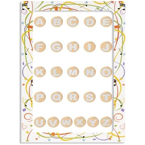 26 Pack Bling Gold Letter Decoration Charms Alphabet ABC-Z Characters, DIY for Boy Girl Teens Men Women and Adults Cover