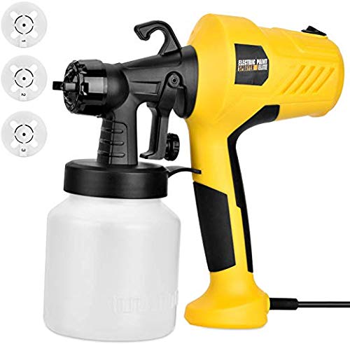 Image of 400W Airless High Pressure Paint Sprayer Electric Gun for DIY Crafts; Wall; Woods and Vehicle; Multicolored