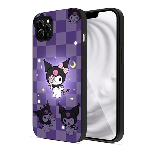 WANGQINHAI Compatible with iPhone 12 iPhone 12 Pro Case, Fashion Full Body Protection Soft TPU Shockproof Phone Case for Men Women(Cute-Cartoon-Kawaii-Kur-om-6)