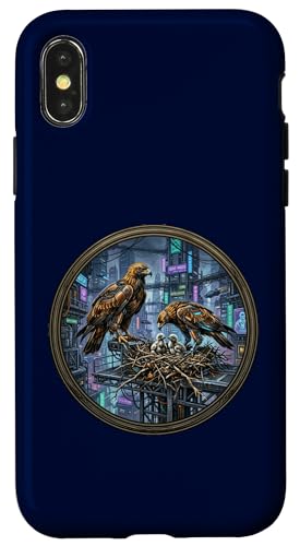 Eagle Cyborg �e�N�j�J�� �C�[�O�� ���{�b�g �� �ҋח� �X�}�z�P�[�X iPhone X/XS �p