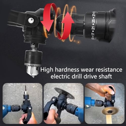 Mandrin de perceuse coudé 90° pour installer vos meubles dans les espaces étroits - 8