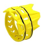Qianly Protector de Universal para Motocicleta Silenciador Protección de Goma Antideslizante Antitérmico Apropiado para Motociclismo
