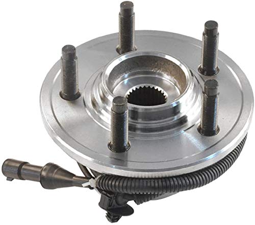 【Pair】Drivestar 515050 Front Left/Right Wheel Hub & Bearing Assembly For Ford Explorer(4-Sport Utility, Rwd/4Wd), For Mercury Mountaineer 2002 03 04 05, For Lincoln Aviator 2003-05, 5 Lugs W/Abs #TOP1
