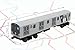 Daron MTA NYC Subway Car Buildable Train Set – Officially Licensed Construction Toy and Free-Wheeling Vehicle for Kids Ages 5+