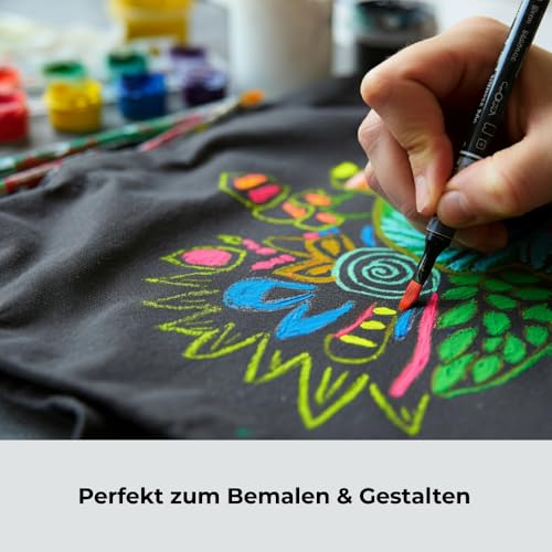 POLHIM® Robuster Stoffbeutel Grau 220g/m² (2 Stück) - Schwere Baumwolltasche mit langen Henkeln - Extra Stabile Graue Einkaufstasche im 2er Pack, 38x42 cm