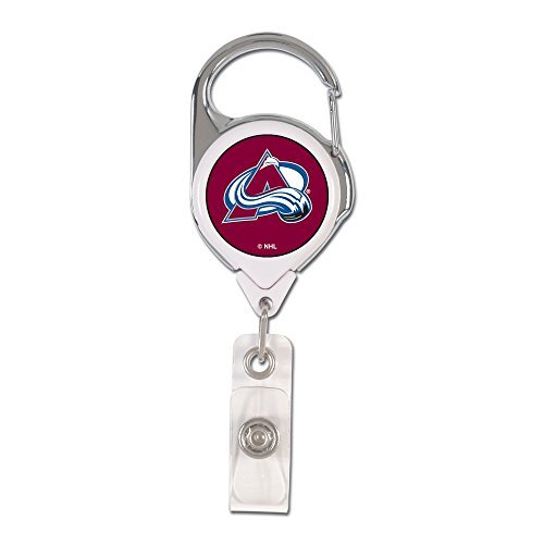 NHL Colorado Avalanche Retractable 2S Prem Badge Holders, Black by WinCraft