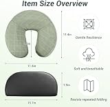 willbuy Massage Headrest – Adjustable height and angle controls