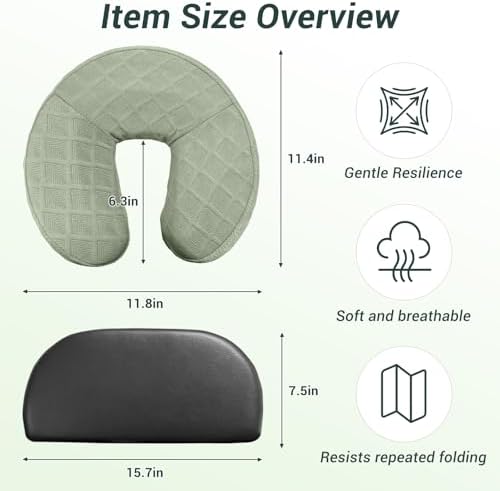 willbuy Massage Headrest – Adjustable height and angle controls